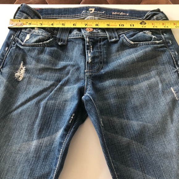 7 For All Mankind Rocker Jeans - Picture 7 of 14